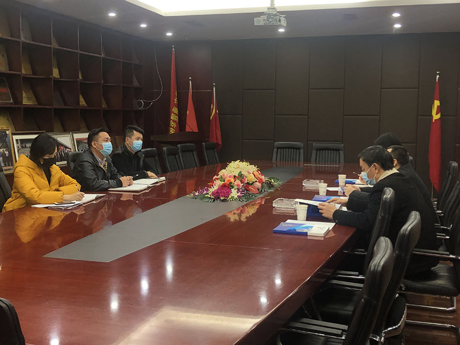 金牛区统战部向导亲临四川3354cc金沙集团建设集团视察指导疫情防控和复工复产事情BB